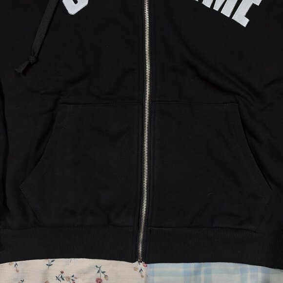 Supreme Black Zip-Up Hoodie - Picture 4 of 8